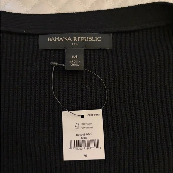 New with Tags Banana Republic Wrap Front Sweater - Picture 2 of 2